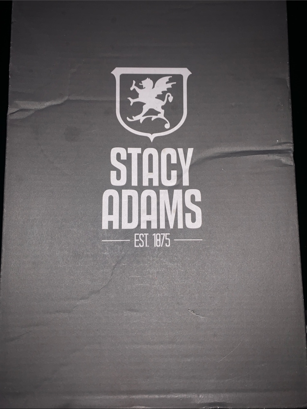 Stacy Adams Black and White Logo Decorative Box